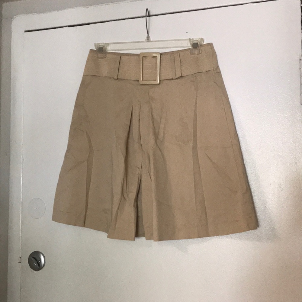 Cream skirt